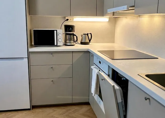 Cozy Family In Leppaevaara Sauna 아파트 에스포