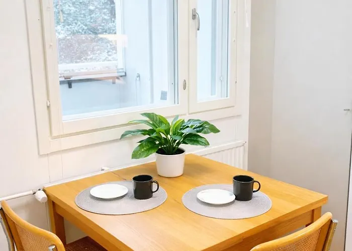 아파트 Cozy Family In Leppaevaara Sauna *